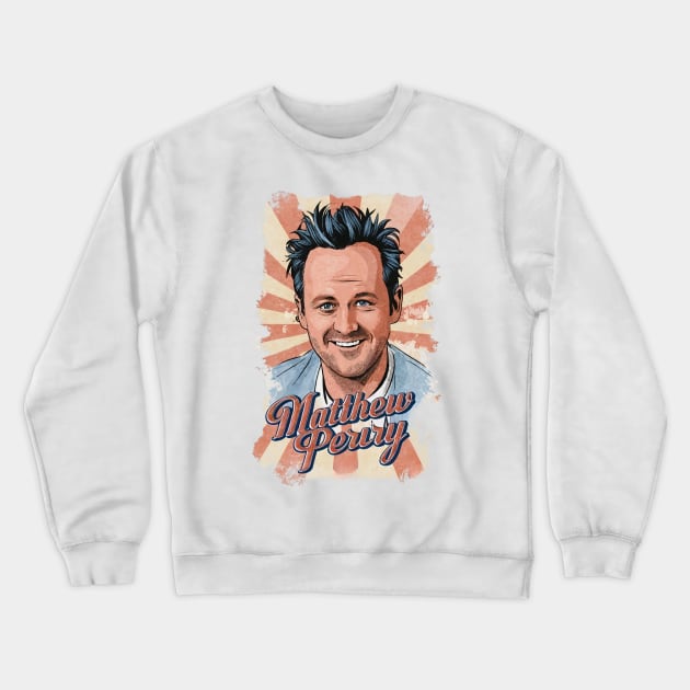 Matthew Perry Rip Vintage Crewneck Sweatshirt by Zachariya420